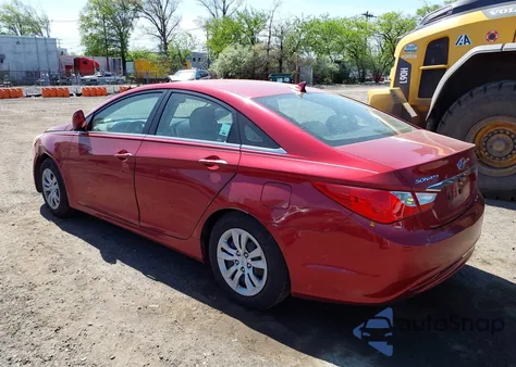 2011 Hyundai Sonata Gls from USA, damaged, VIN 5NPEB4AC9BH193593